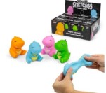Scrunchems Stretchies Dino Toy